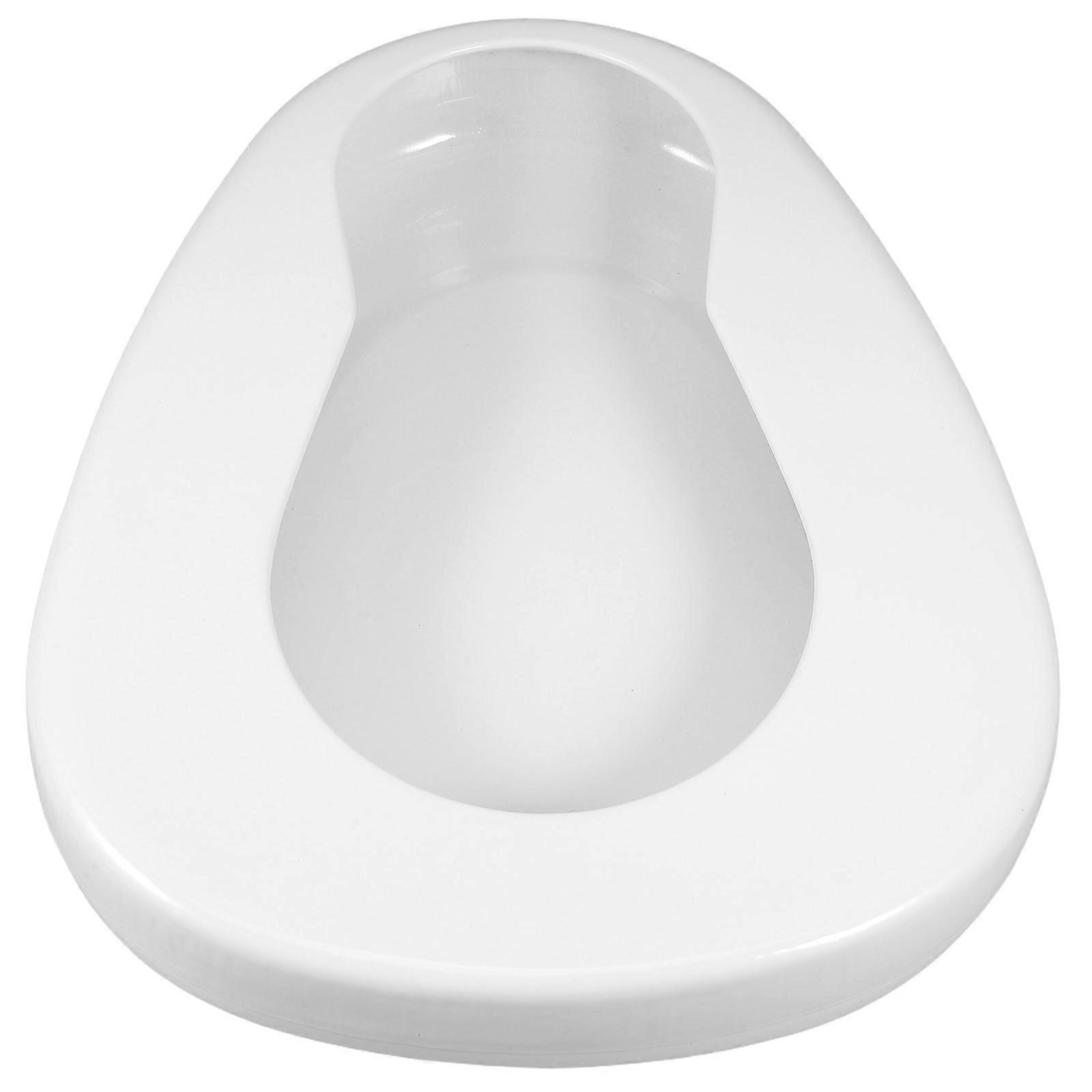 Enamel Bed Pan Portable Bedpans for Nursing Use Easy Clean and Durable