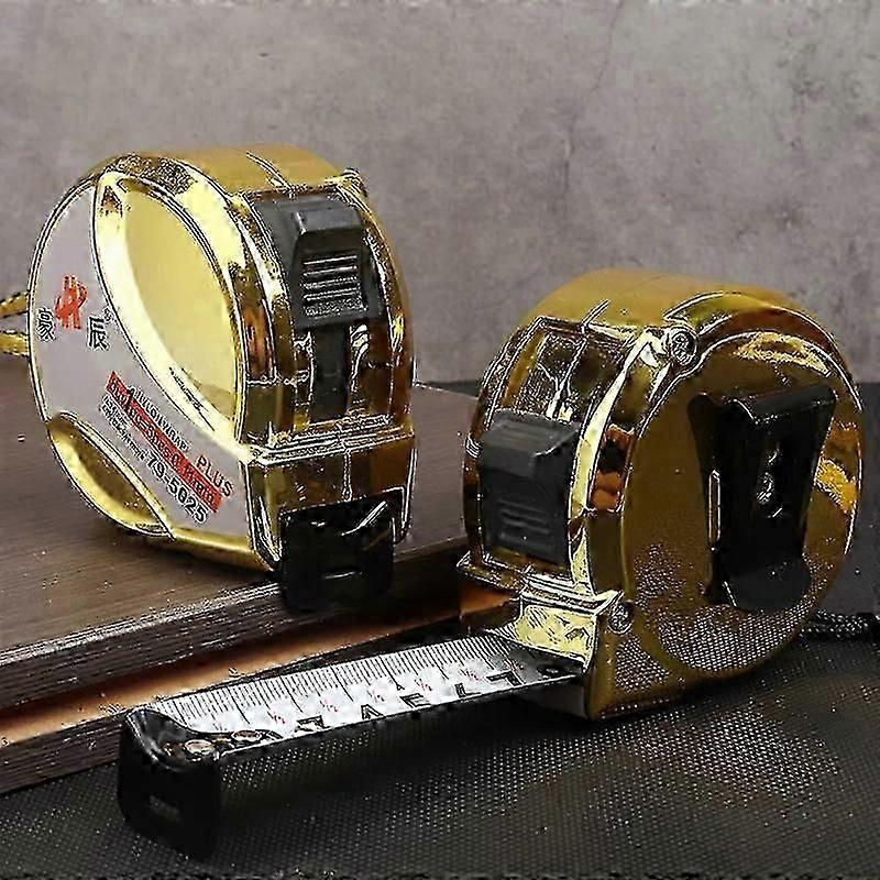 5M Steel Tape Measure Case, αδιάβροχο και ανθεκτικό στη φθορά - για SUV επιχρυσωμένο χρυσό Tuhao Gold