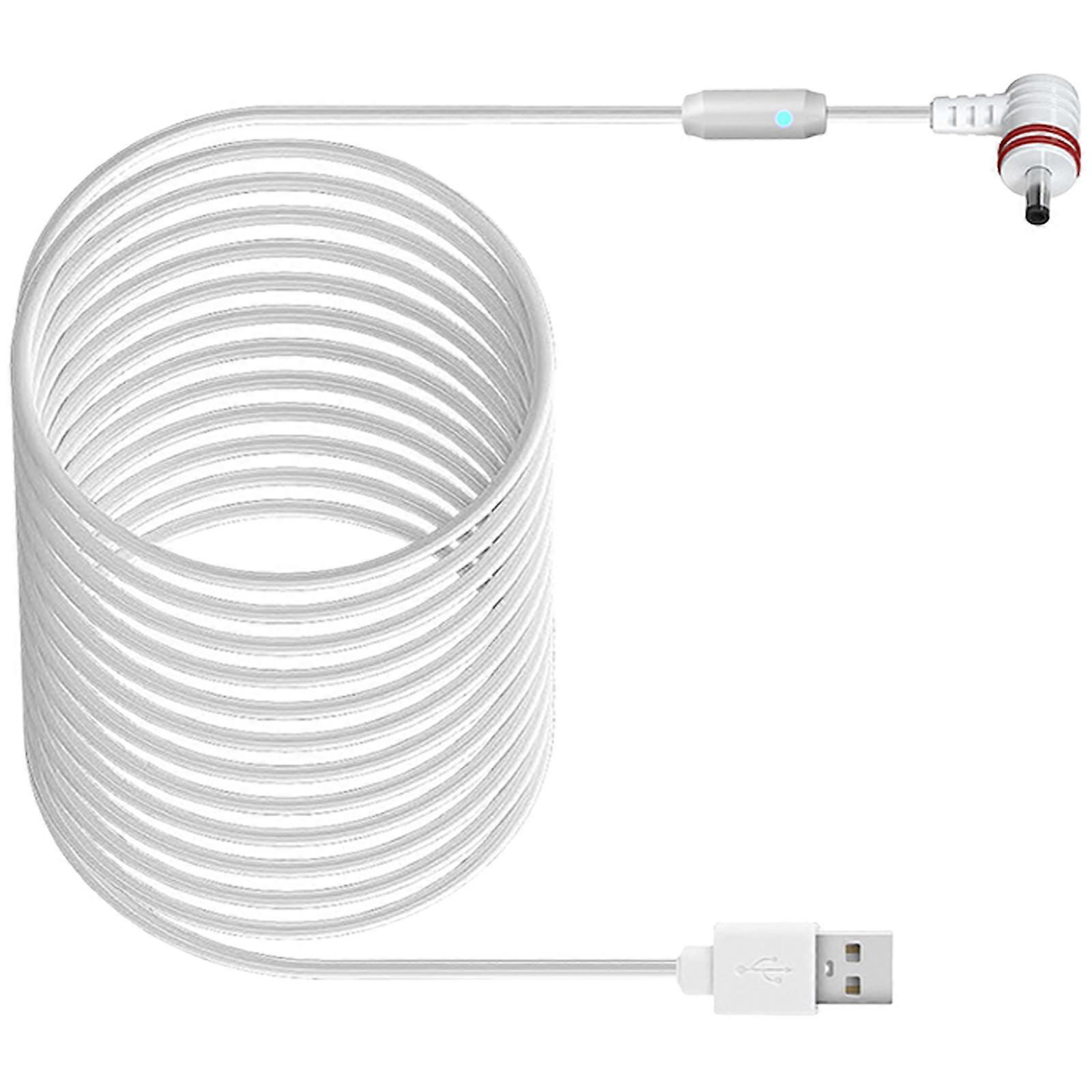 Flexible Power Cable Extender Upgrades  Camera Charge Extender Heavy Duty Camera Charging Cable for Security Camera Multicolor