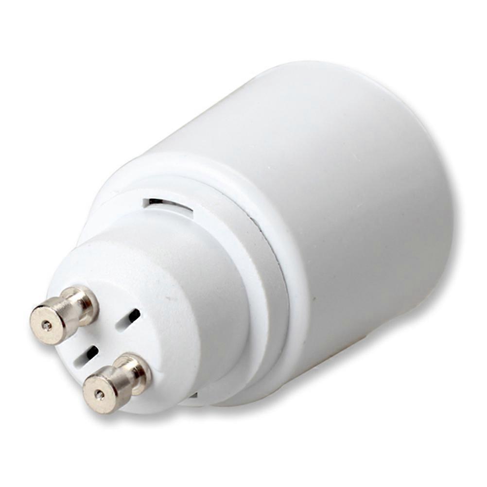 2PCS GU10 to E27/E26 Adapter 2 Pin Bayonet Base to Medium Screw Base Lamp Socket Converter Lamp Head