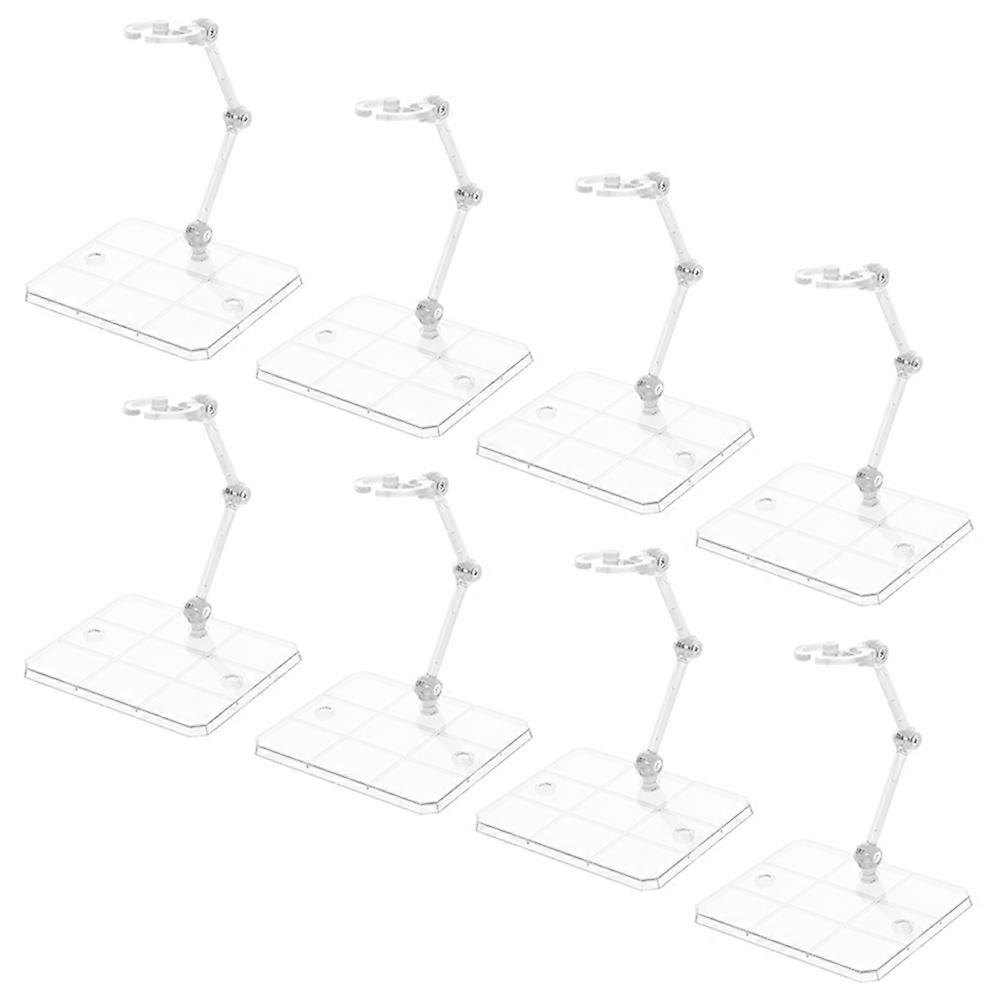 Desktop Adjustable Figure Holder Action Figure Stand for Supporting 32Pcs