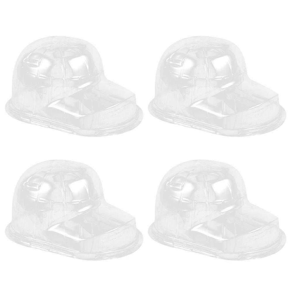 Baseball Cap Shaper Hat Holder for 4Sets White PP Material