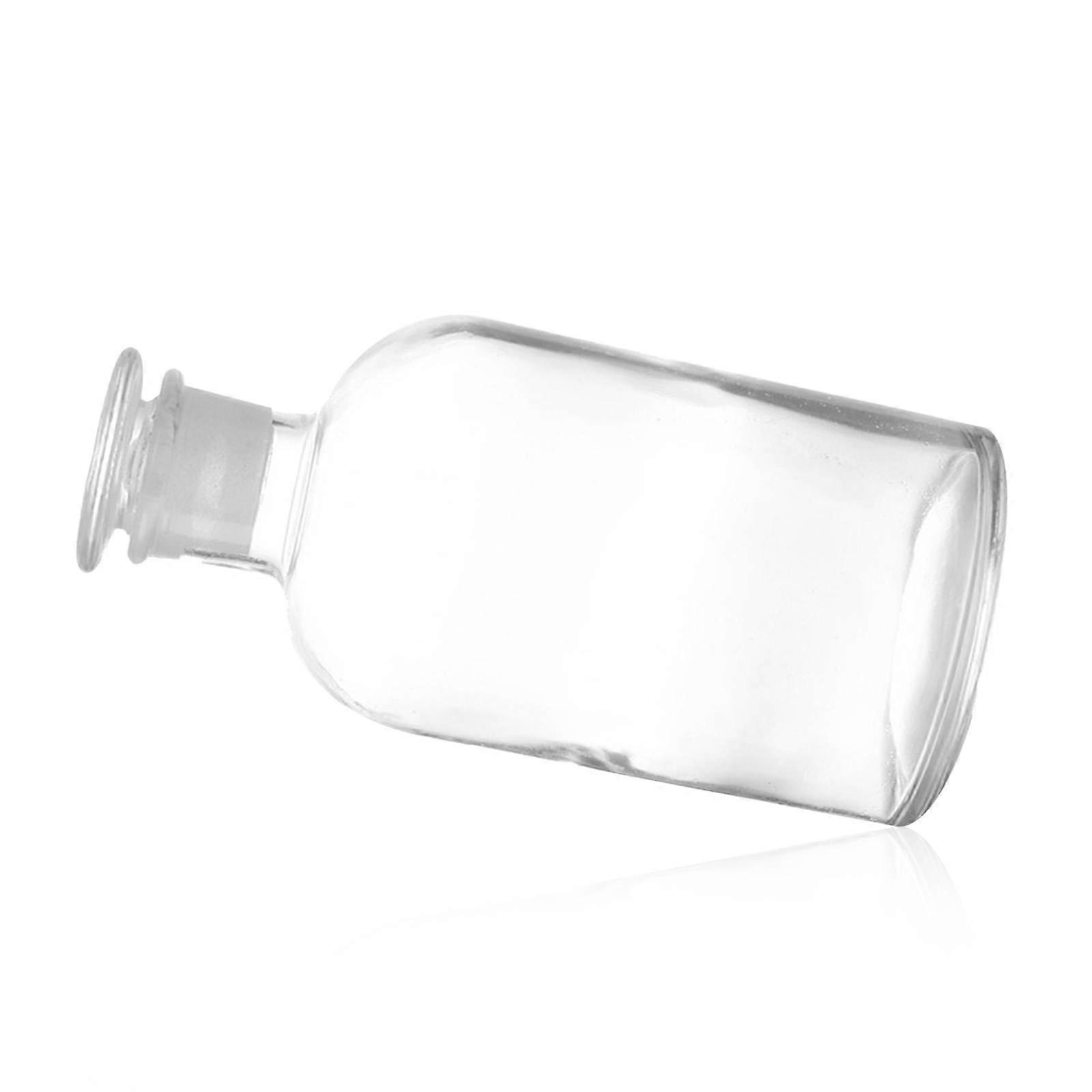 1Pcs Glass Reagent Bottle with Scale for Storage Use Transparent Laboratory Bottle