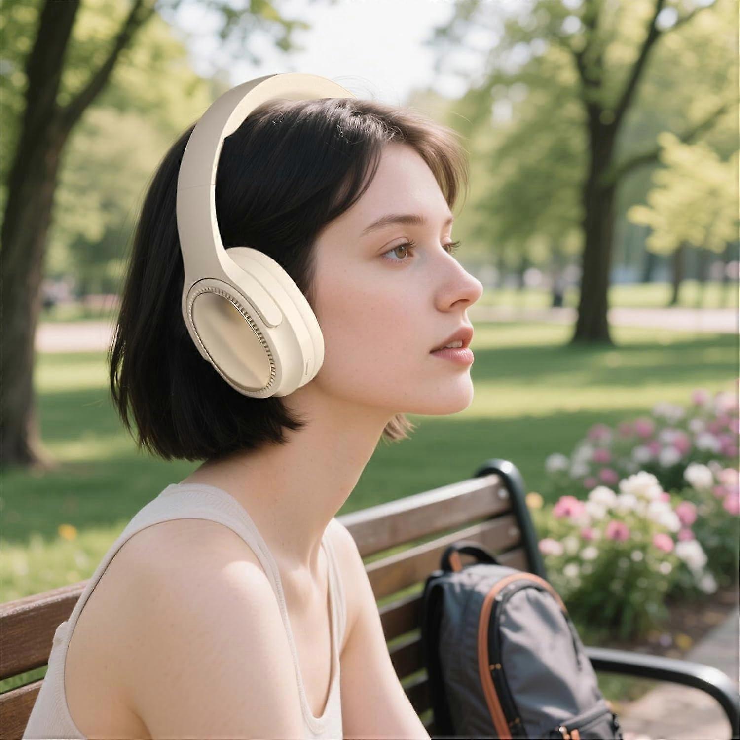 Bluetooth Headset Foldable OverEar Wireless Hands For Daily Commuting, LongDistance Travel