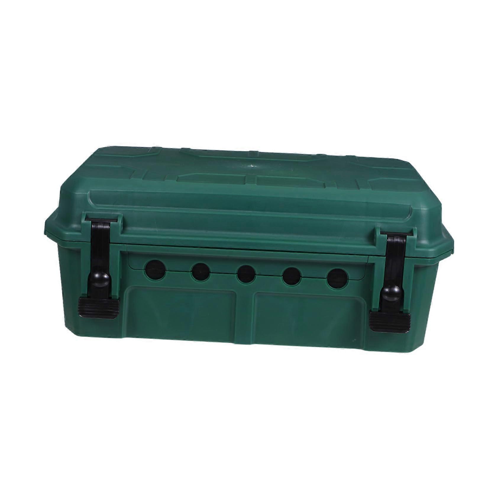 Outdoor Electrical Junction Box Weatherproof Enclosure for Cable Connection, Power Strips, Timers, Pool Pumps, Green