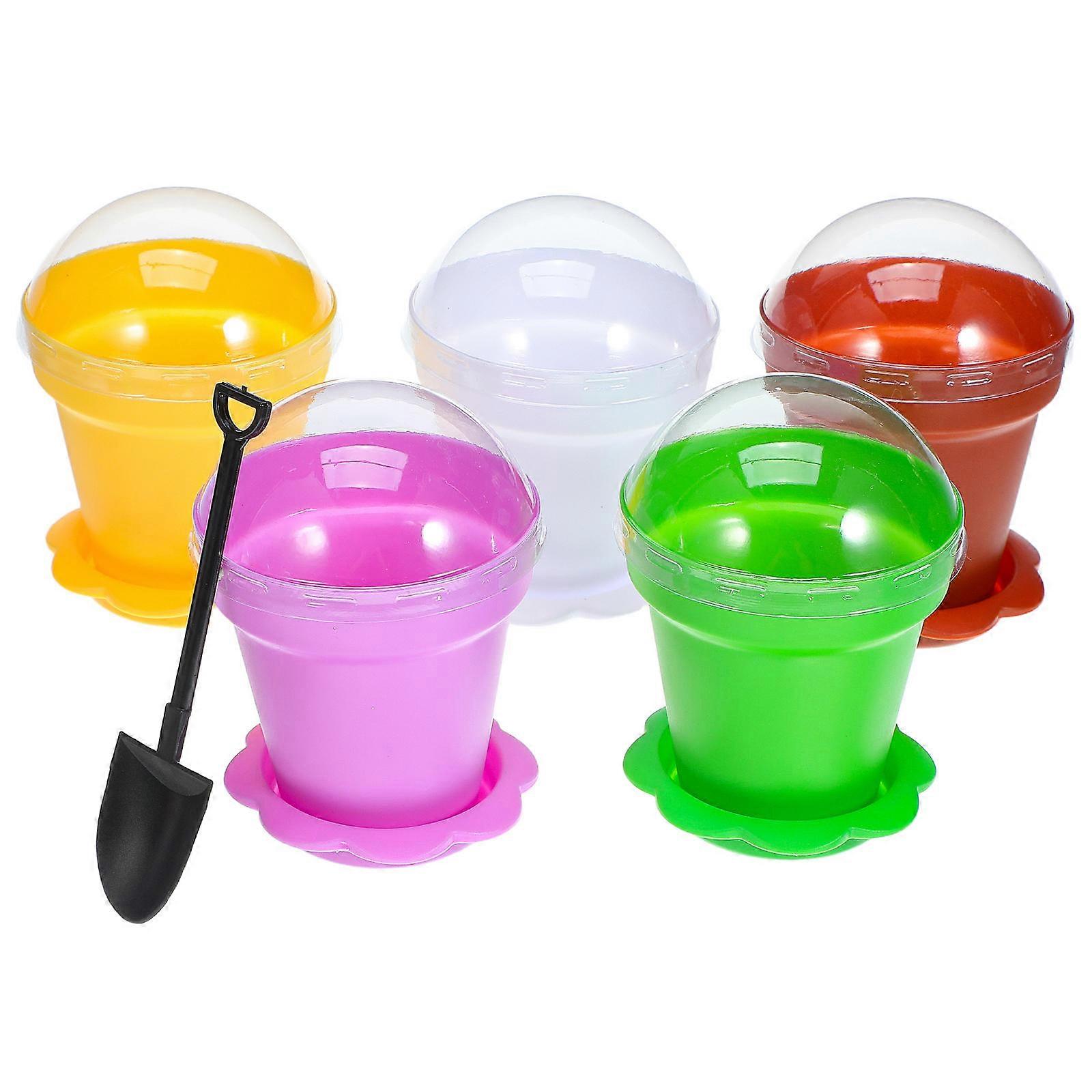 Ice Cream Cups Dessert Cups for Dessert 10Sets Assorted Color