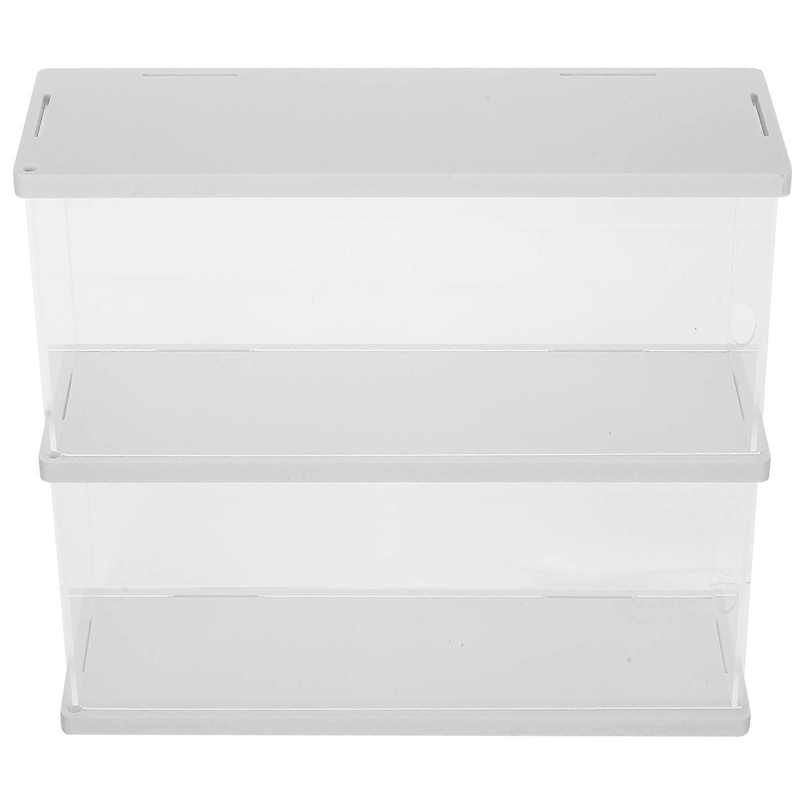 Clear Acrylic Display Case for Action Figures for Organized Storage Box
