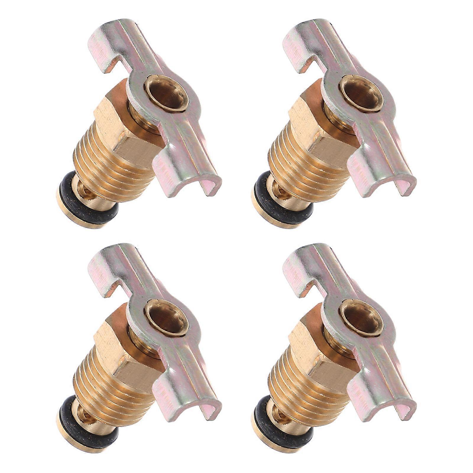 Air Compressor Drain Valve Copper with Drain Function 12Pcs for Maintenance