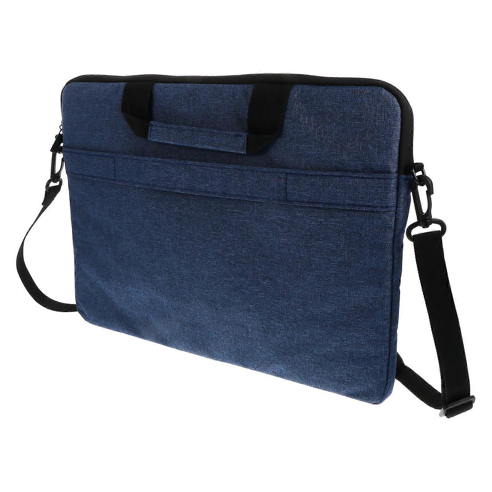 Laptop Case Protective Sleeve Case for Storage Use 1Pcs Blue Handheld Computer Bag