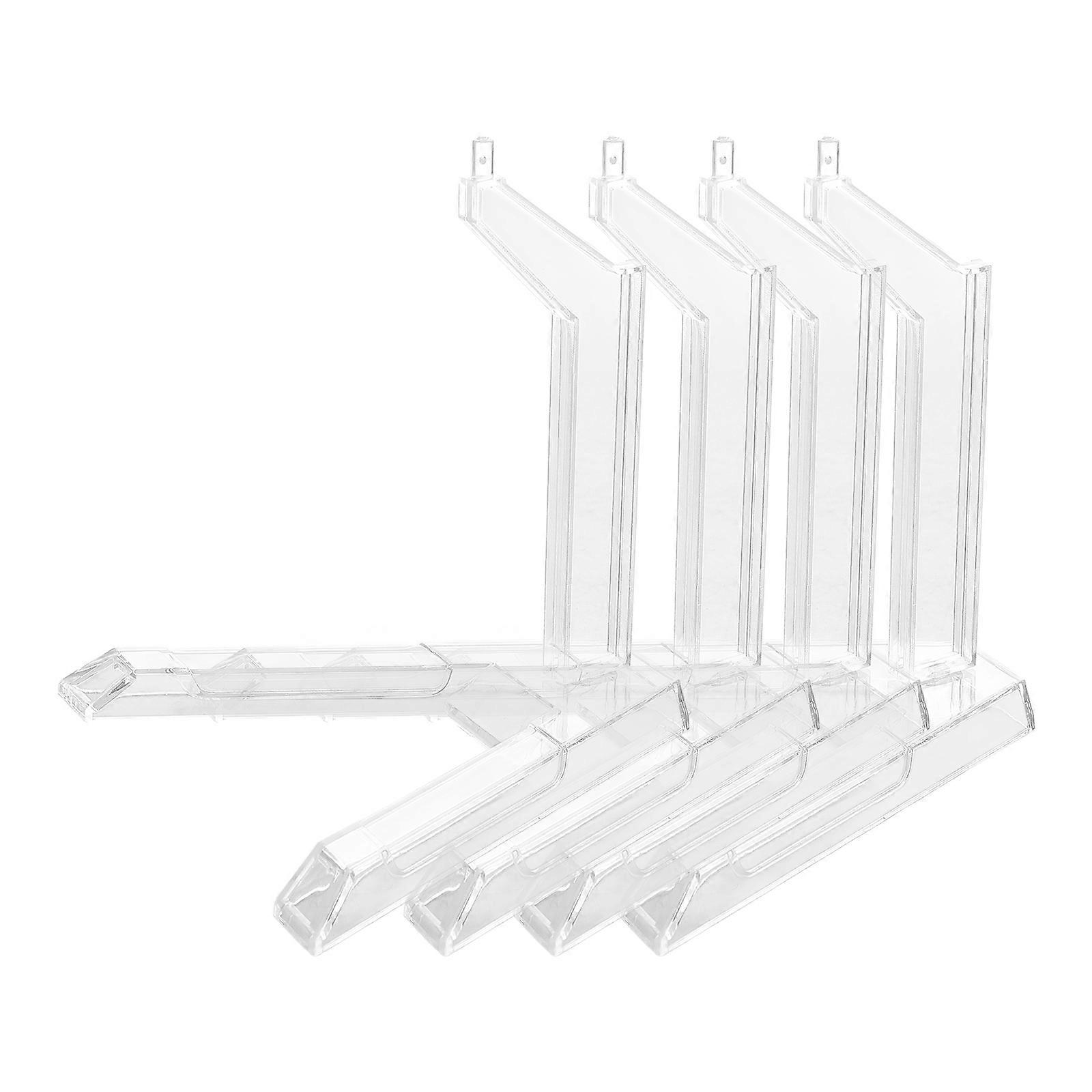 Plastic Model Stand for Action Figures Display Flexible 4Pcs Set
