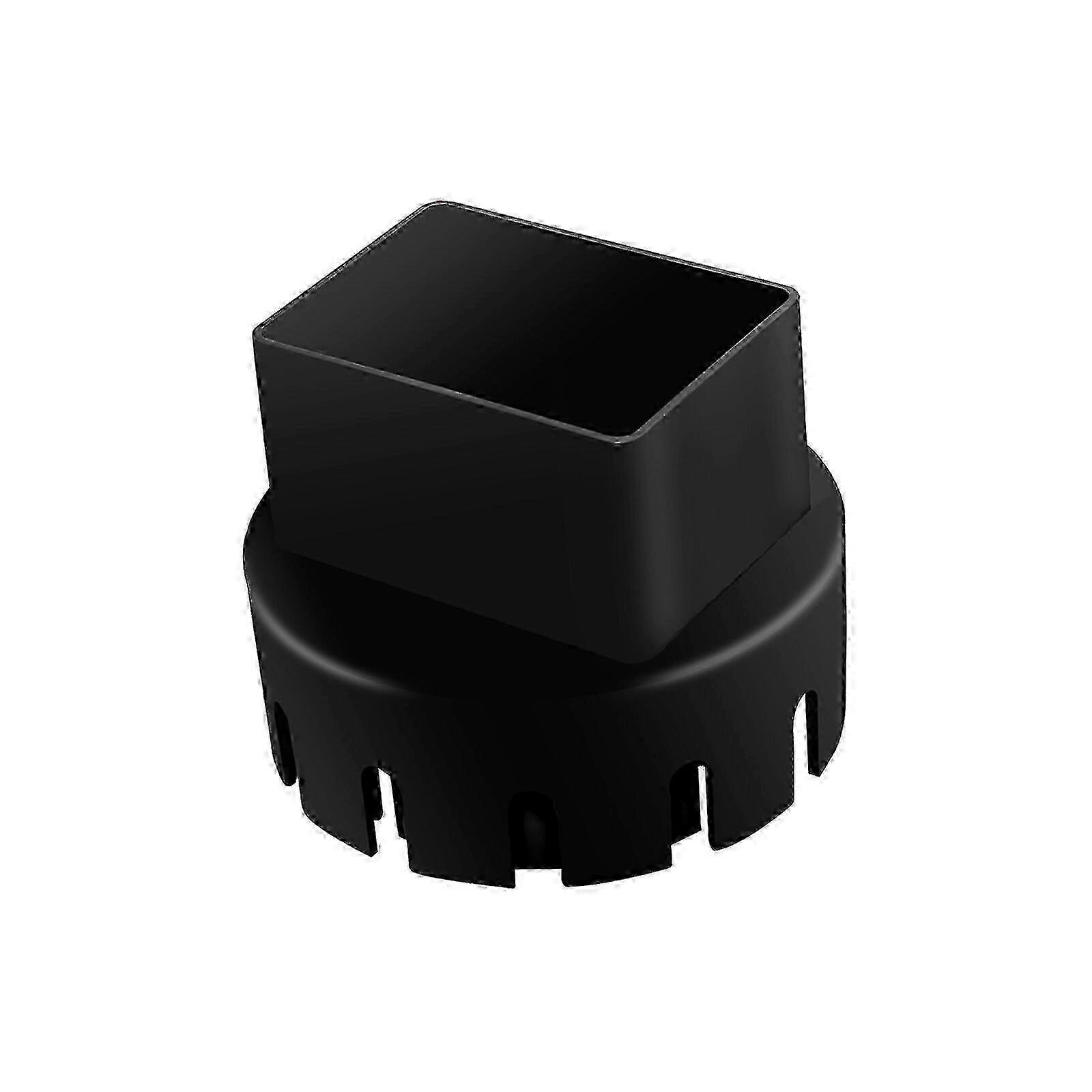 2025 Universal Downspout Adapter 2x3 or 3x4 Drainage Tile Transition - White