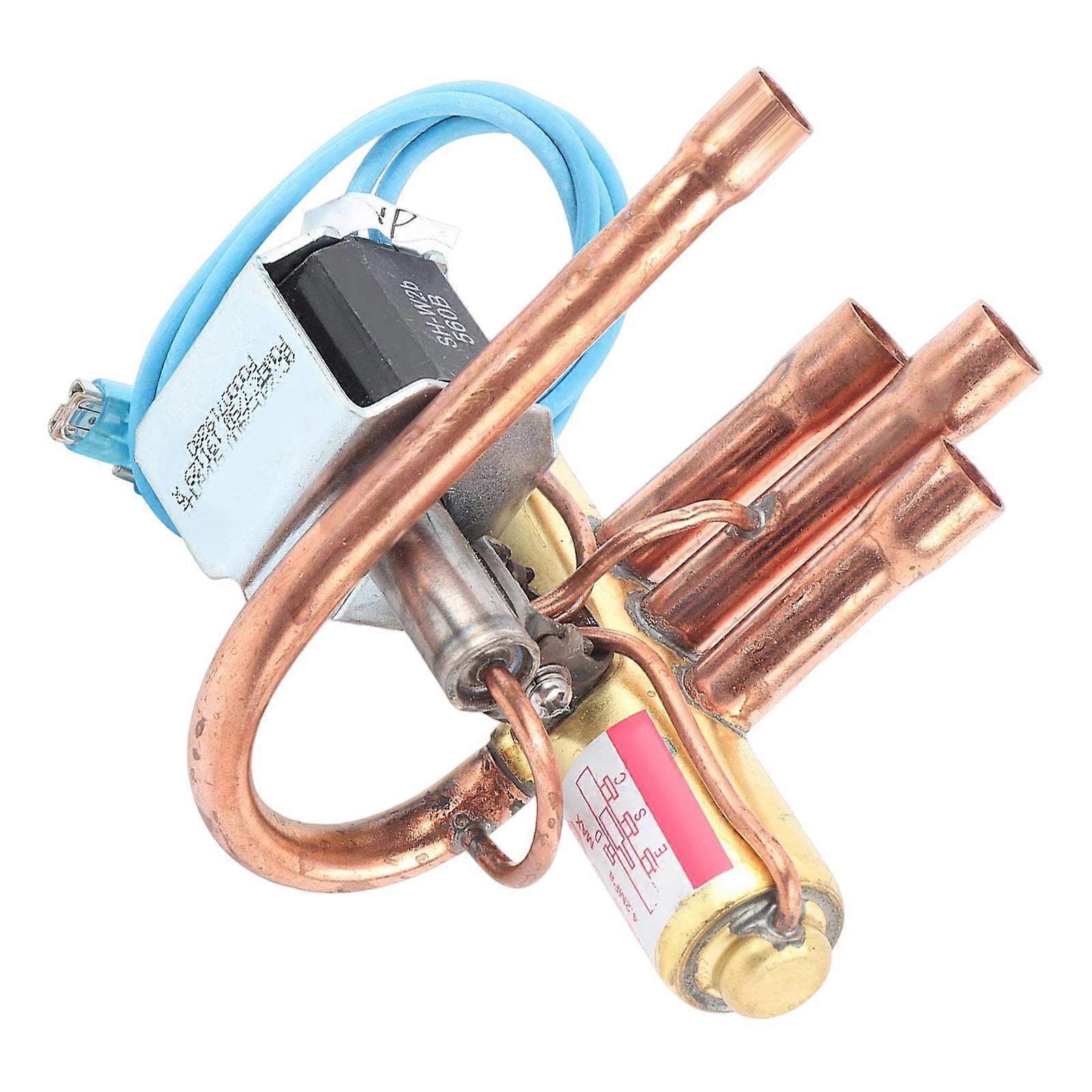 Four Way Directional Control Valves Unit Air Conditioning Components Refrigeration Service Maintenance Accessory Multicolor
