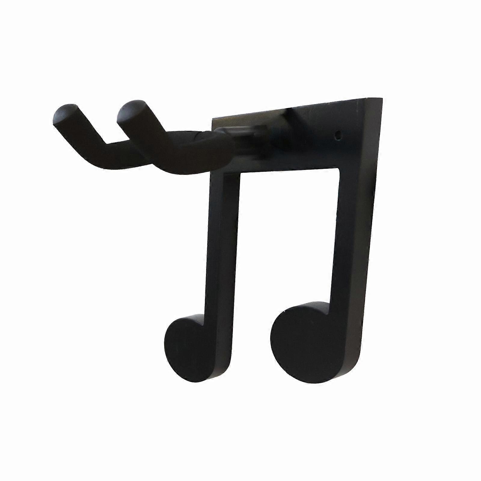 Wall Mount Guitar Hanger Holder Universals Bracket Adjustable Display Stand Note Shape Guitar Hook Easy to Install Multicolor