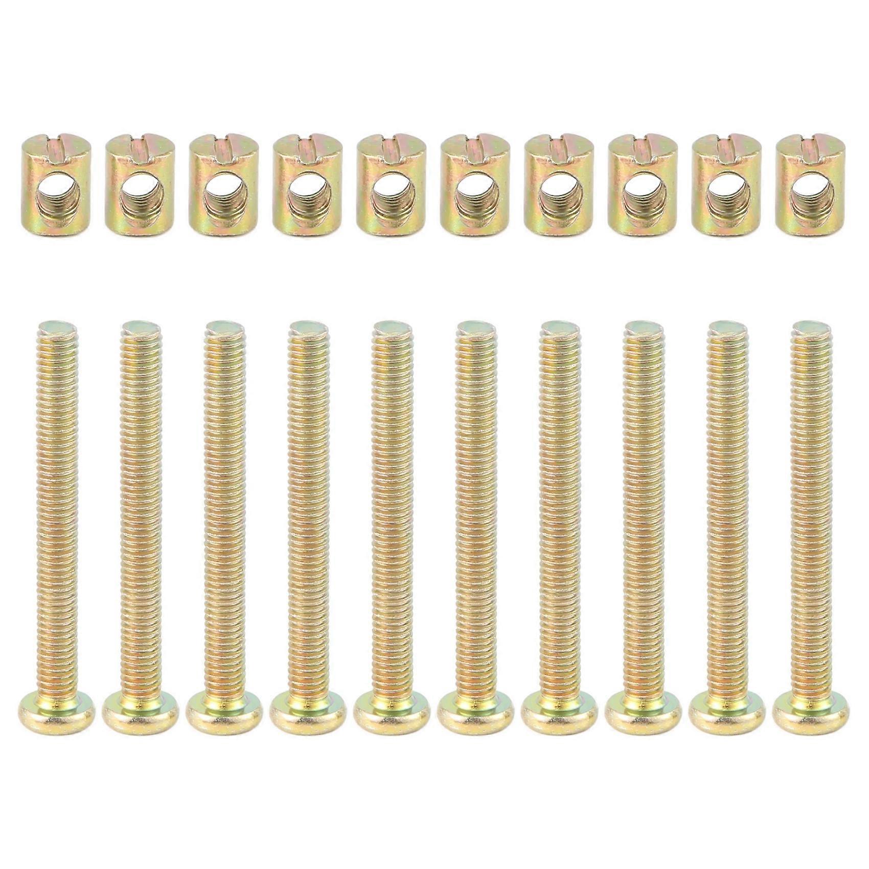 Hex Socket Head Screws Bolts with Threaded M 6 x 55 MM Nuts