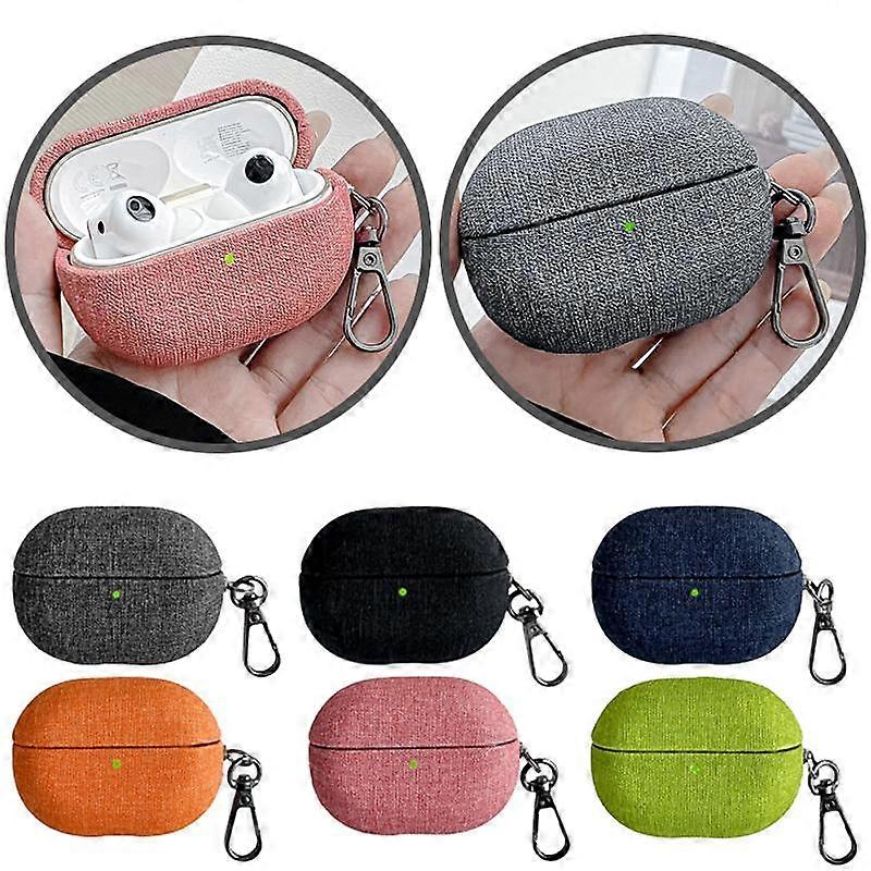 Fine Cloth Earphone Case with Hook For Huawei FreeBuds Pro 4