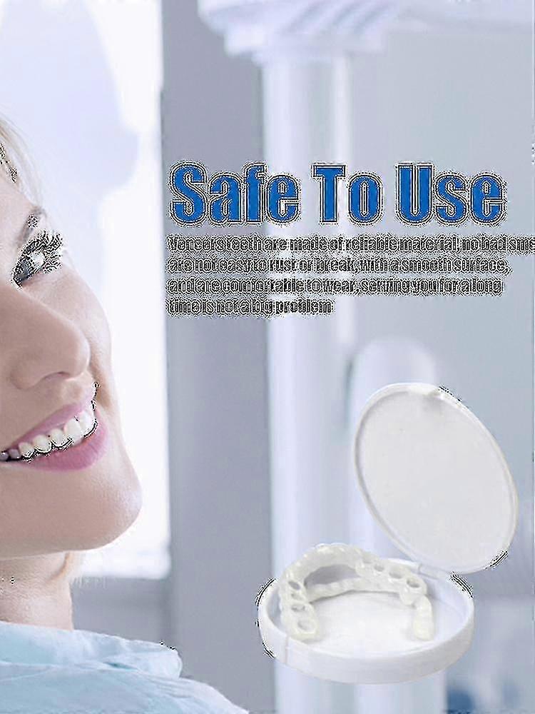 Dentures Teeth Temporary Teeth Fake Teeth And Smile Snap Tooth