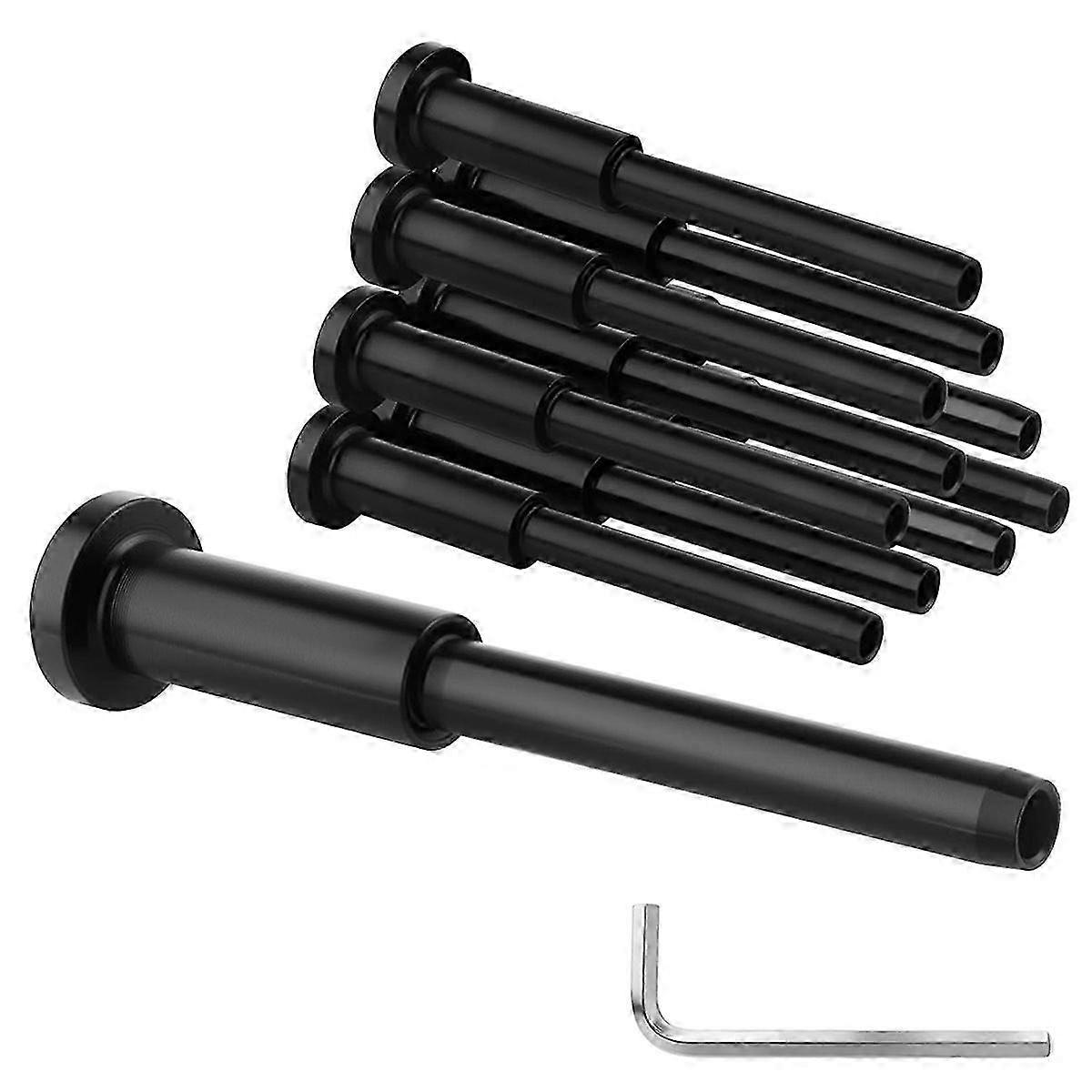 10 Pack 1/8 Inch Cable Deck Railing Kit, Receiver Swage Stud End for 2"X2" Post, T316 Stainless Stee