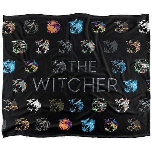 The Witcher Crest Collage Blanket