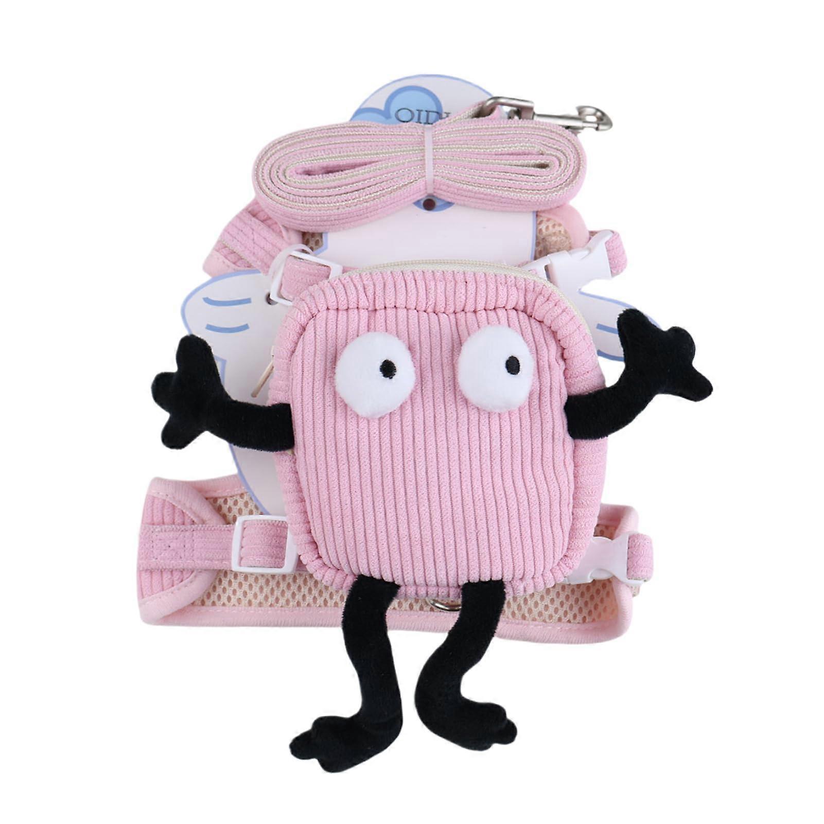 Dog Hiking Backpack with Adjustable Fit and Builtin Storage for Small and Medium Dogs