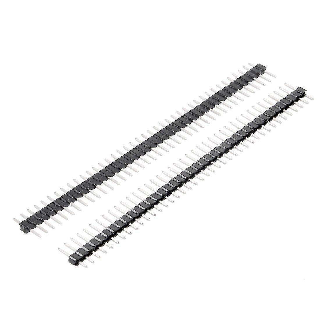 10Pcs 2.0mm Pitch 40Pin Single Row Pin Header Strip Straight Connector for Prototype Board