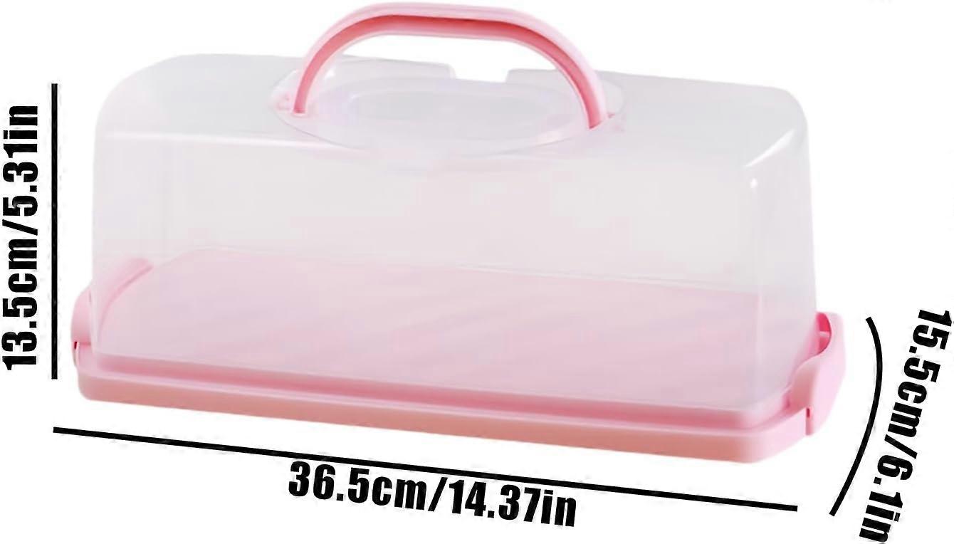 Airtight Bread Box with Sealed Edges for Kitchen Counter, Large Bakery Display Container 36.5cm
