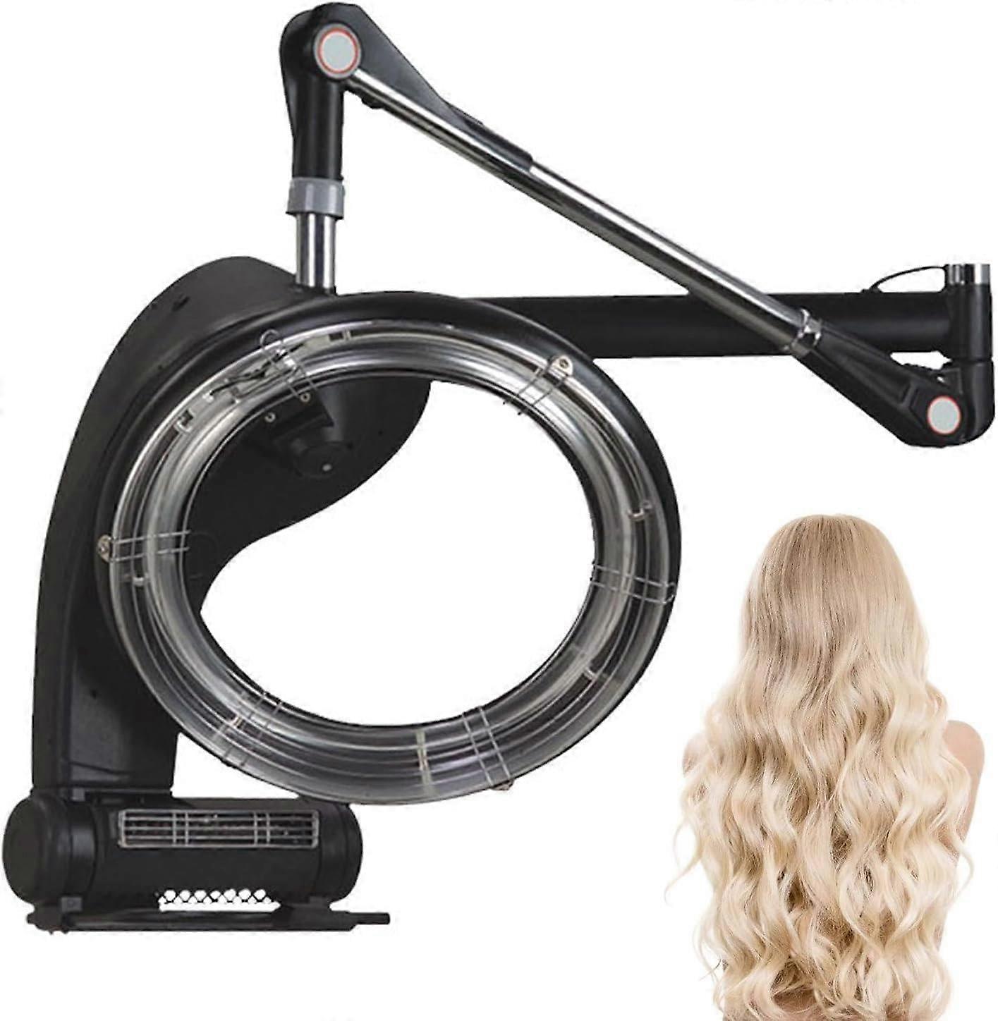 Professional Salon Hair Dryer 3 in 1 WallMounted Color Processor with Adjustable Timer and Temperature