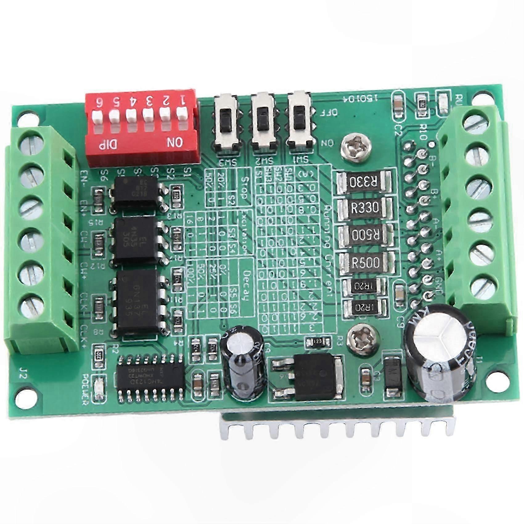 3A Stepper Motor Driver Board with 10-Speed Current Control for Single Axis Operation Multi-Function Controller
