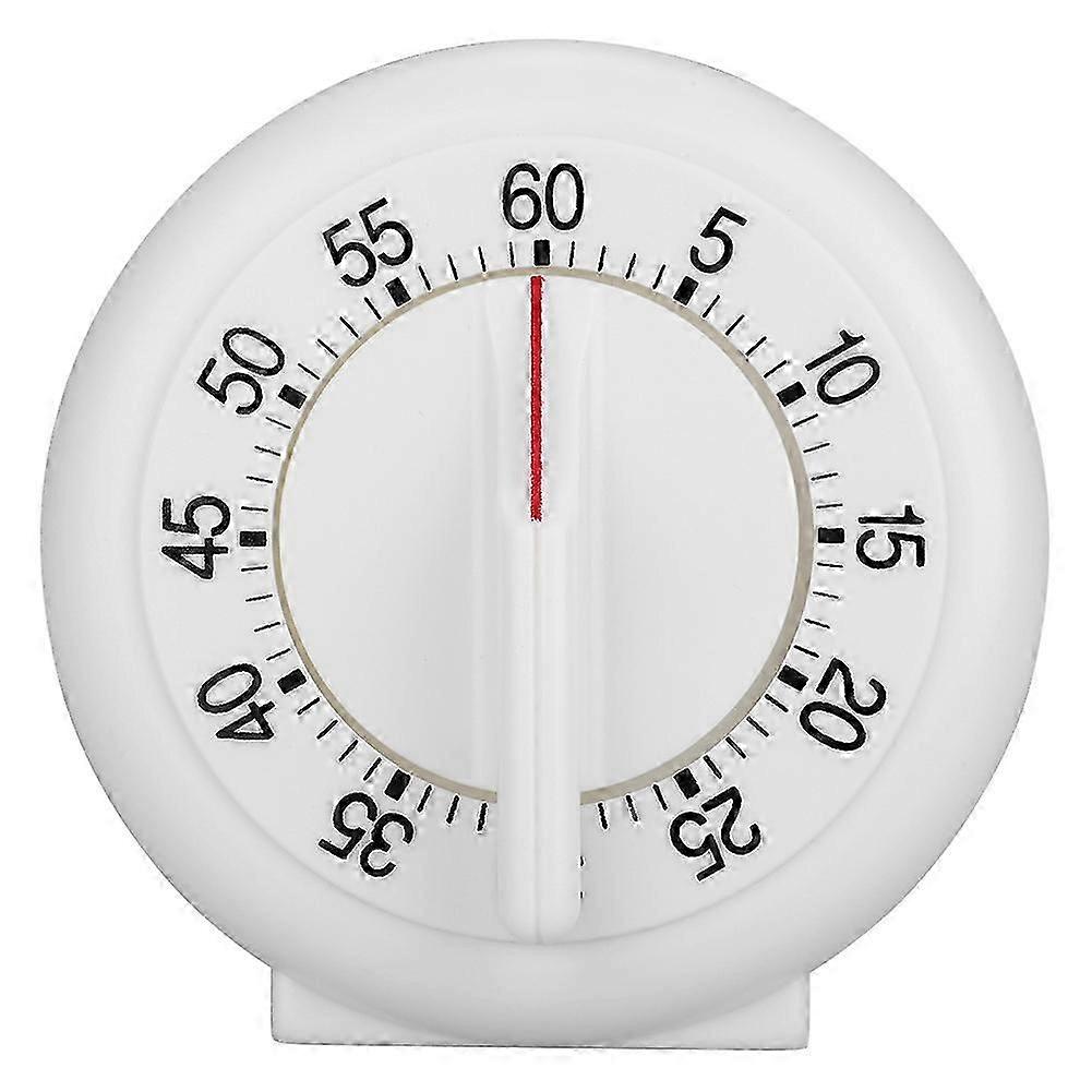 60-Minute Round Mechanical Kitchen Timer for Cooking