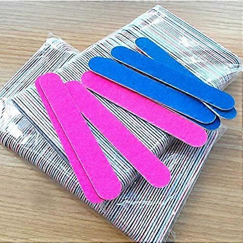 Nail Files and Sanding Strips 5pcs Slim Crescent Grit Buffers with Precision Sanding Control
