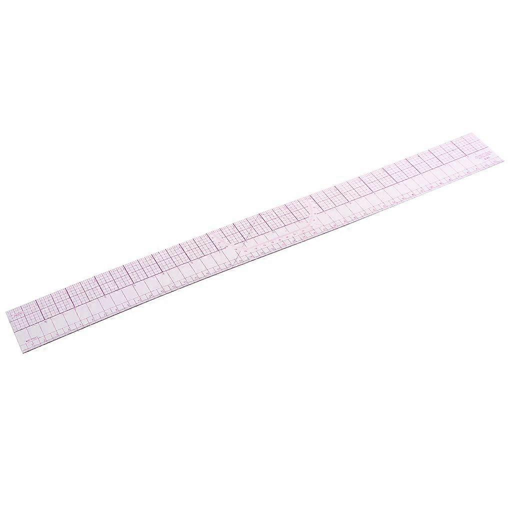 Sewing Ruler Transparent Tailor Measuring Tool with Clear Scale for Dressmaking and Pattern Cutting