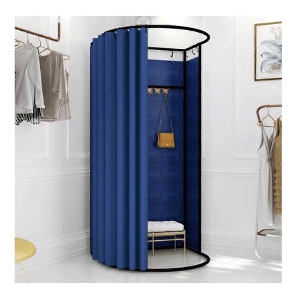 Folding Metal Shelf with Durable Construction, SpaceSaving Floorstanding Display Rack for Retail