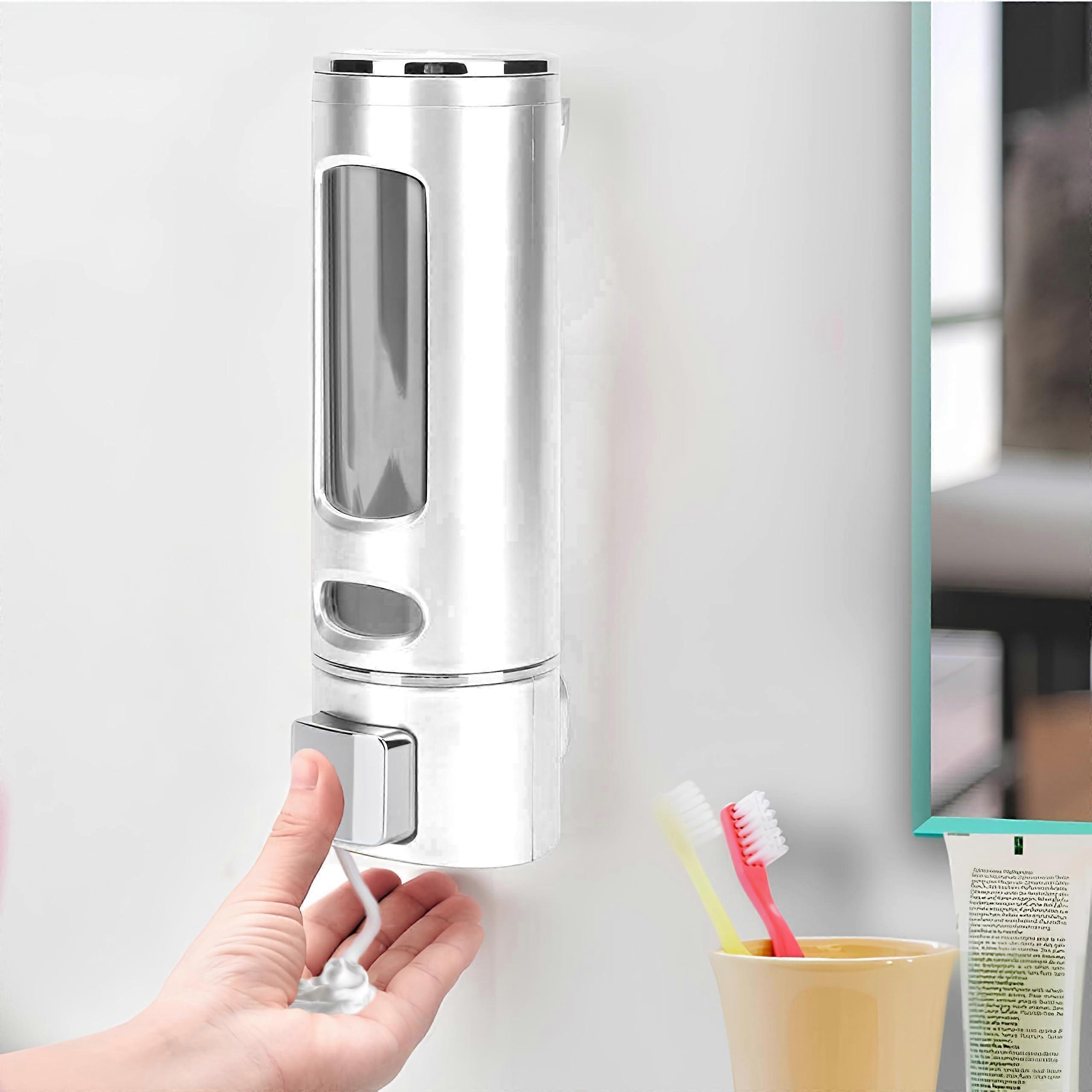 White Liquid Soap Dispenser Pump Bottle Multipurpose Refillable for Bathroom and Kitchen