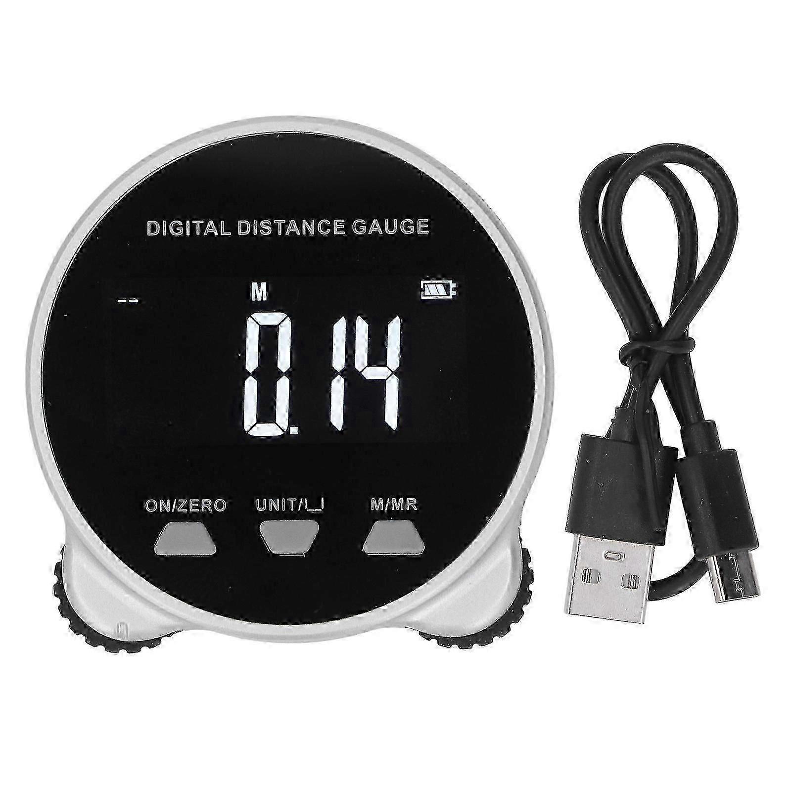 Tape Measures, Digital Display Roller Ruler 199.999m Semiconductor Microprocessor Electronic Rolling Ruler for Measurement