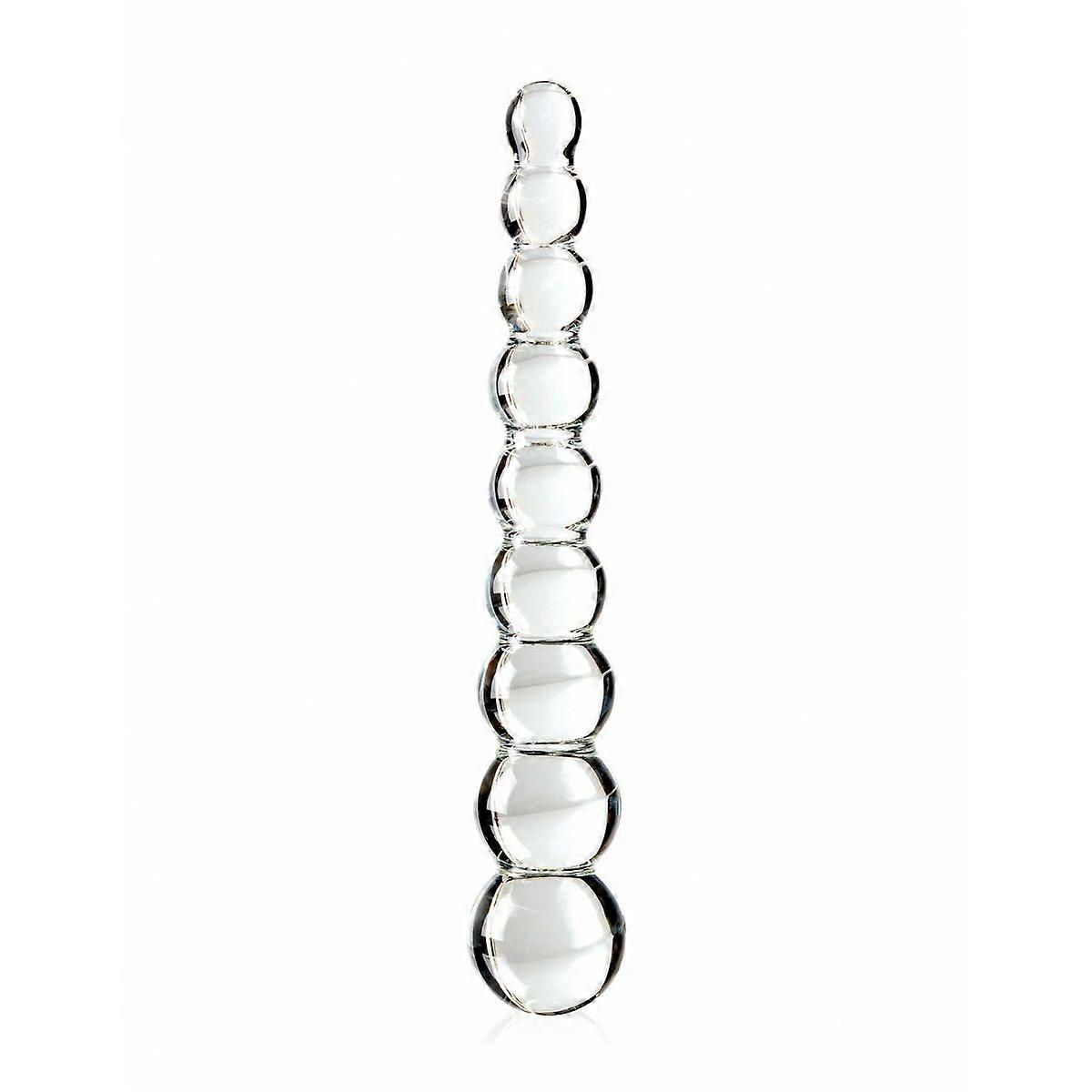 Analkugeln Pipedream Glas Durchsichtig