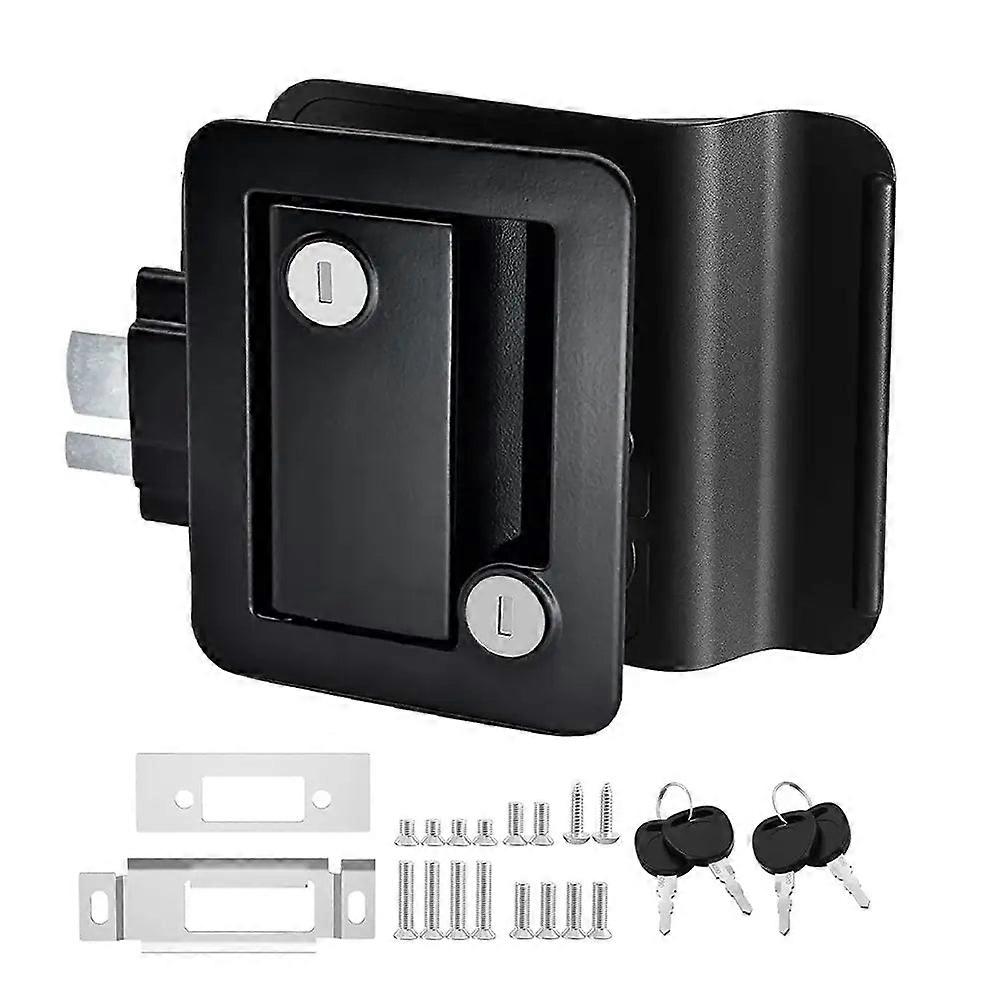 Rv / Caravan Entry Door Lock With Deadbolt & Replacement Handle