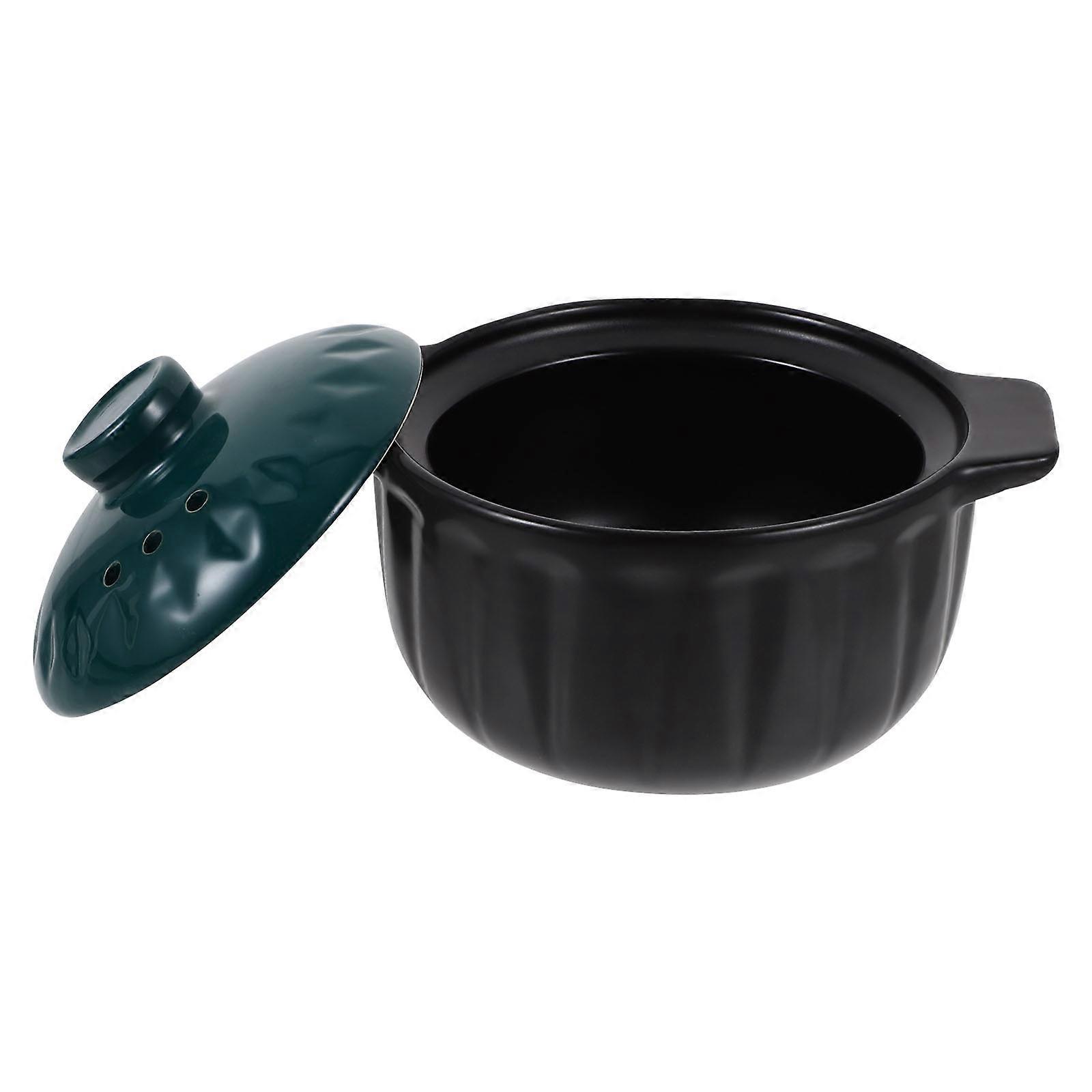 Ceramic Casserole for Household Use 1Pcs Practical Ceramic Hot Pot Cookware
