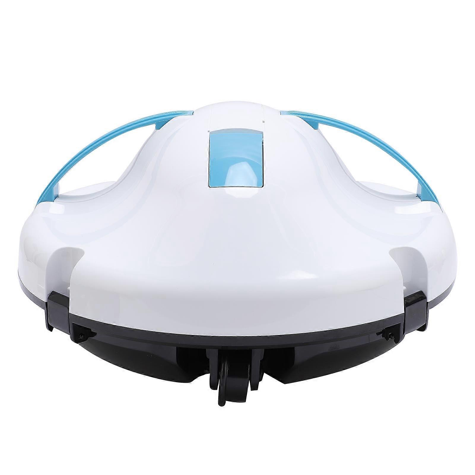 Cordless Pool Cleaner with Intelligent Navigation, Long Runtime Automatic Pool Vacuum for Inground Pools 100m² (US Plug)