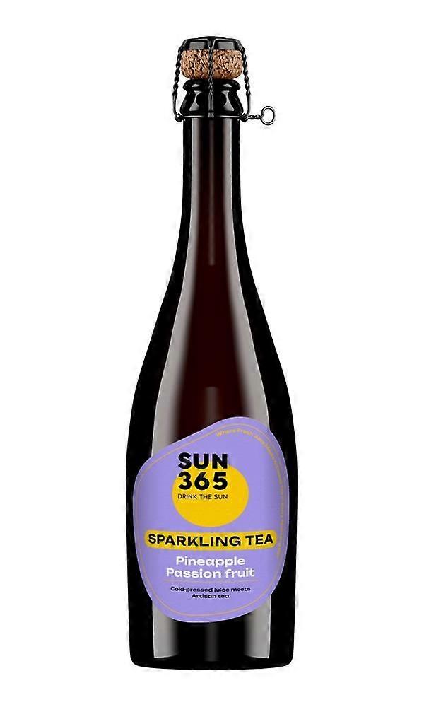 SUN365 Sparkling Tea Pineapple & Passion fruit 750ml