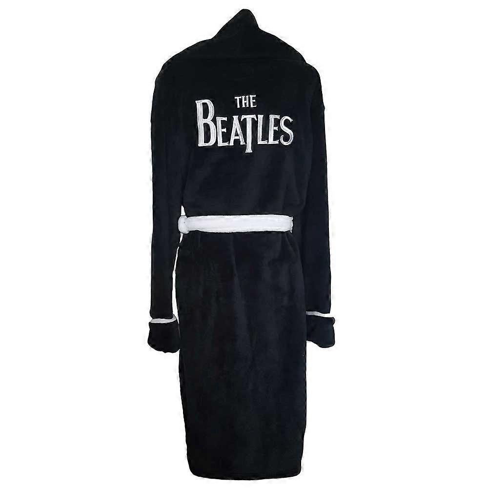 The Beatles Bathrobe Drop T Logo