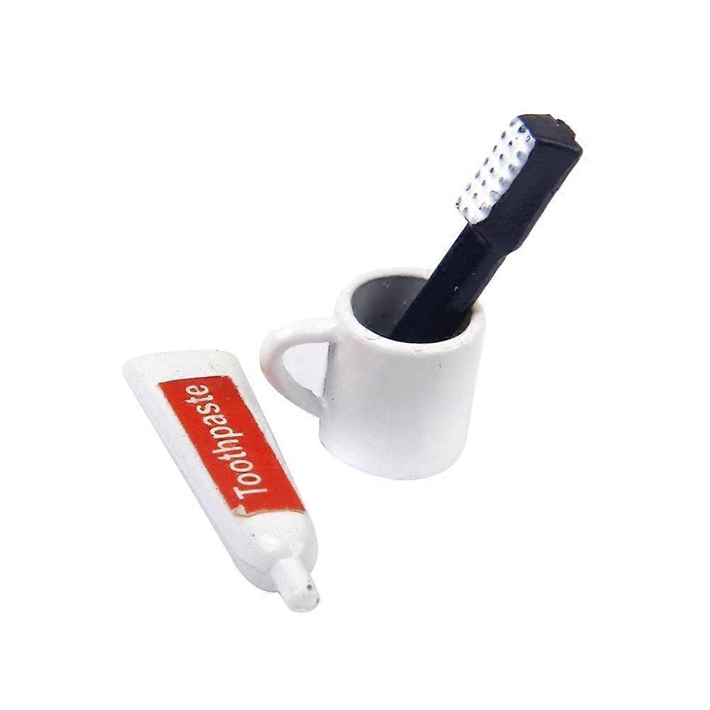 Mini Bathroom Supplies Simulation Model for Decoration 1Set