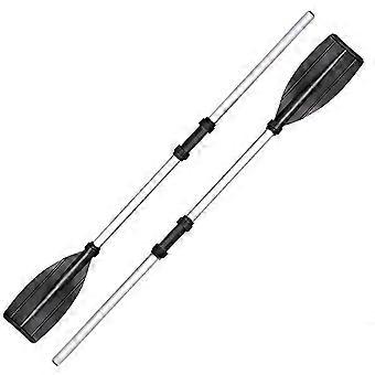 Lot de 2 rames flottantes amovibles en alliage d'aluminium pour bateau, rafting, canoë