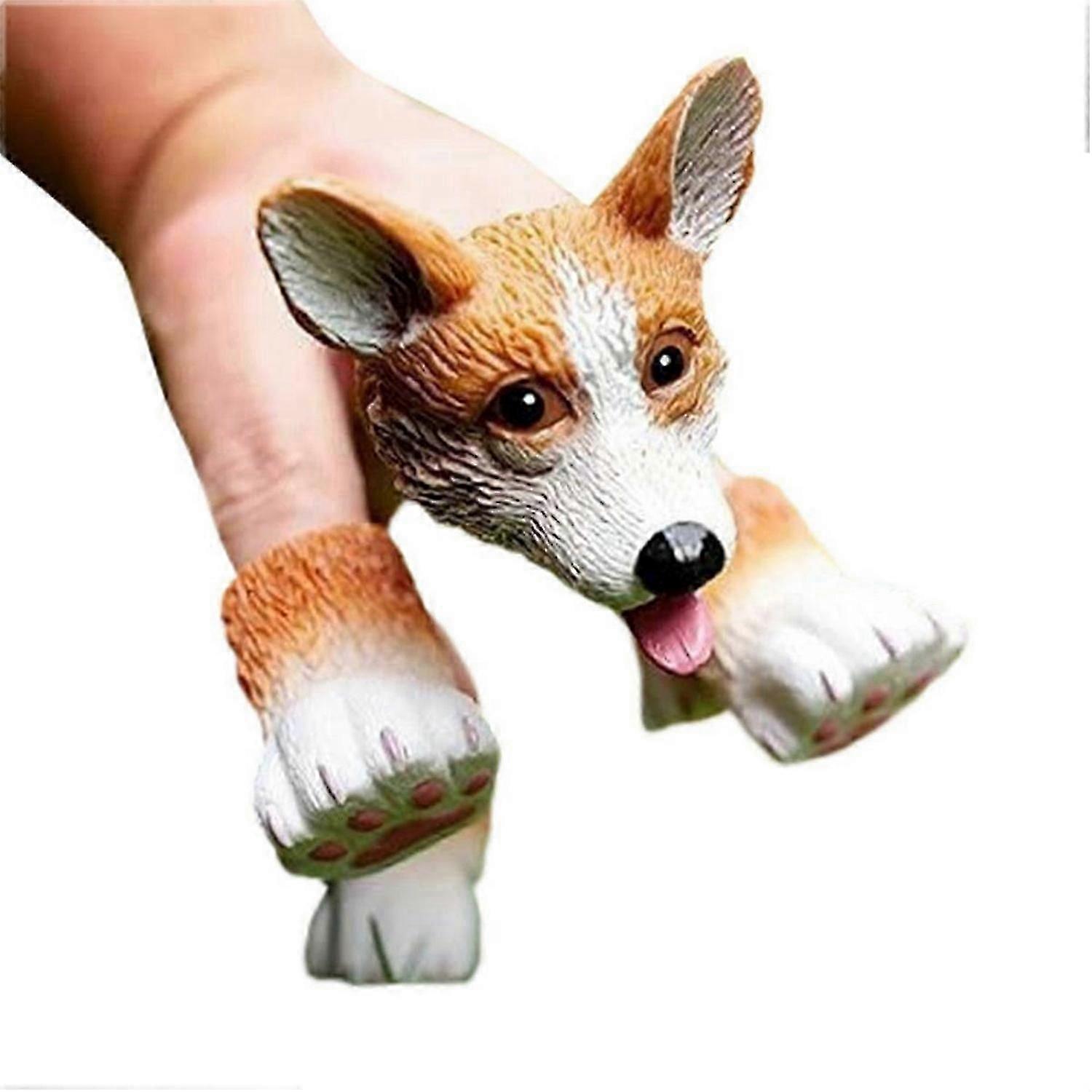 D Squirrel Finger Puppet Set, Animals Puppet Show Theater Props