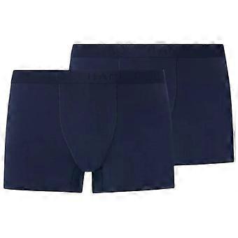 Hanro Cotton Essentials 2 Pack Pants - Deep Navy
