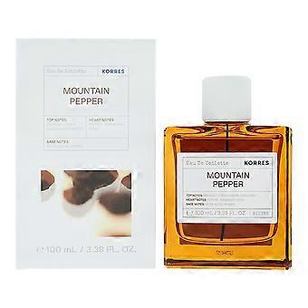 Korres Mountain Pepper Men's EDT 100ml Fragrance
