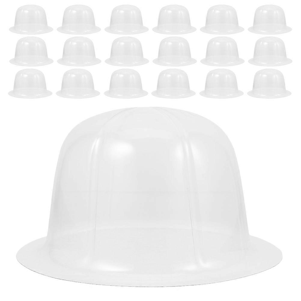 20Pcs Plastic Baseball Cap Rack Stand for Clear Hat Display Support