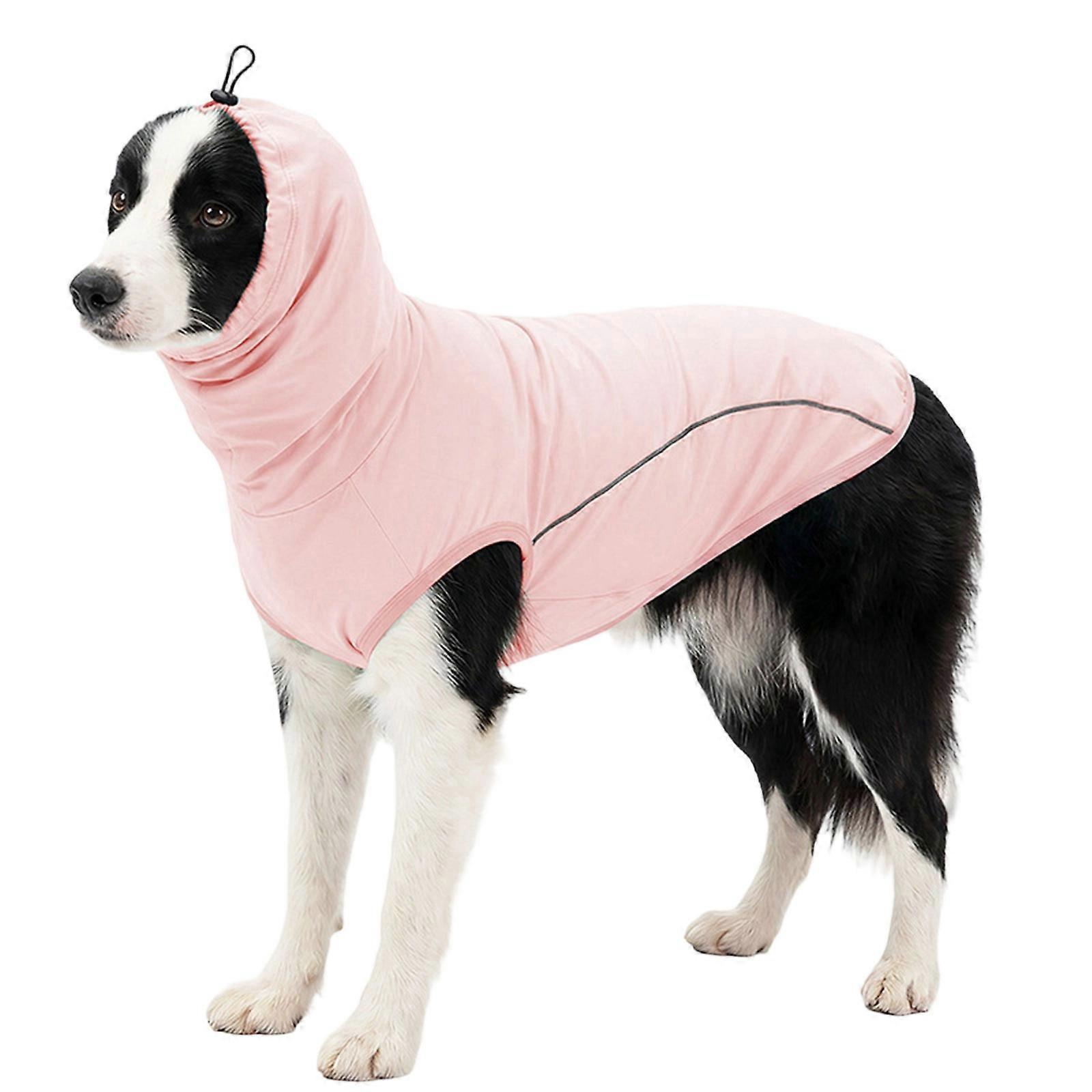 Gilet pour chien, protection solaire, idéal pour l'intérieur et l'extérieur, sweat-shirt rose taille XS, parfait pour les promenades et le camping au printemps et à l'été.