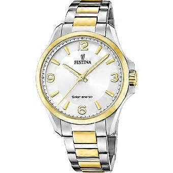 Festina 20657-1 Men's Watch - Gold Steel Bracelet