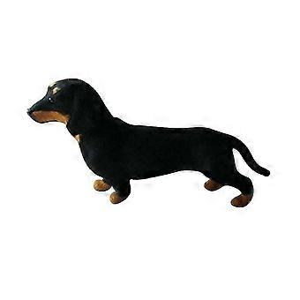 For Realistic Dachshund Plush Toy - Lifelike Stuffed Animal Dog Gift for Kids (Soft & Cuddly)