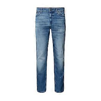 BOSS Delaware Bo Slim fit Stretch Denim Jeans Bright 