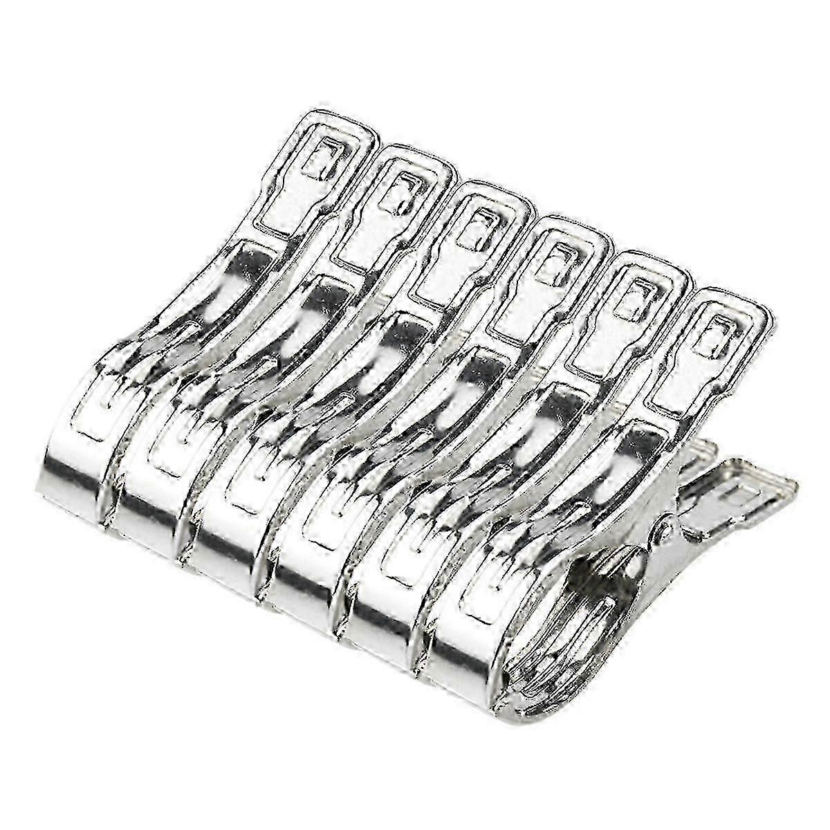 Large Beach Towel Clips, 6-Pack for Laundry Use